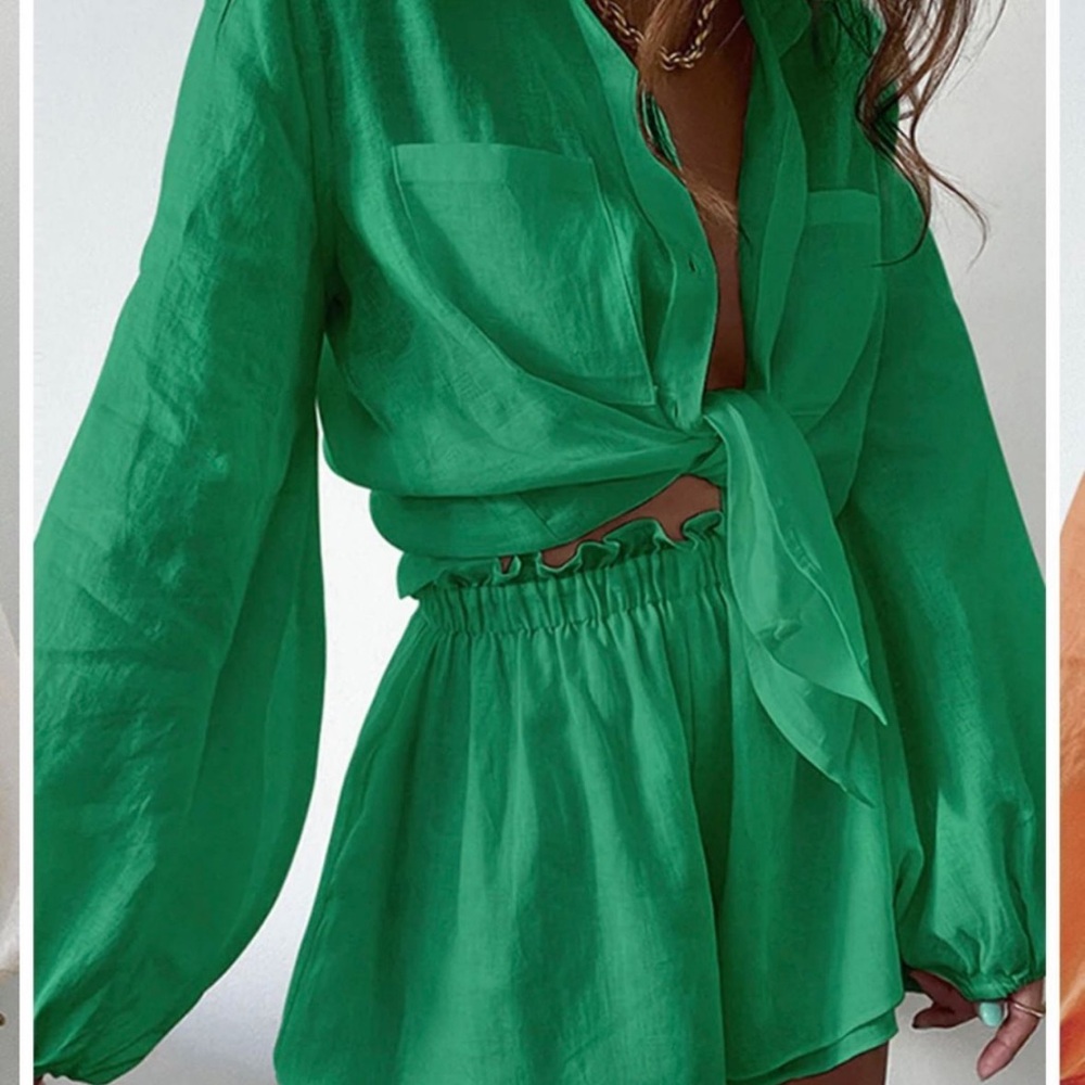 Commense Green Women's Shorts